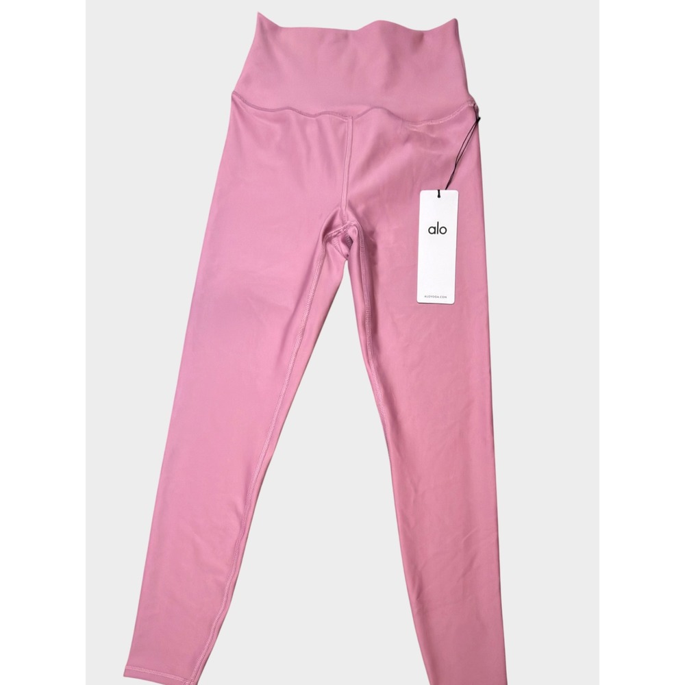 Alo Yoga 7/8 High-Waist Airlift Legging Pink Wild Rose NEW Small